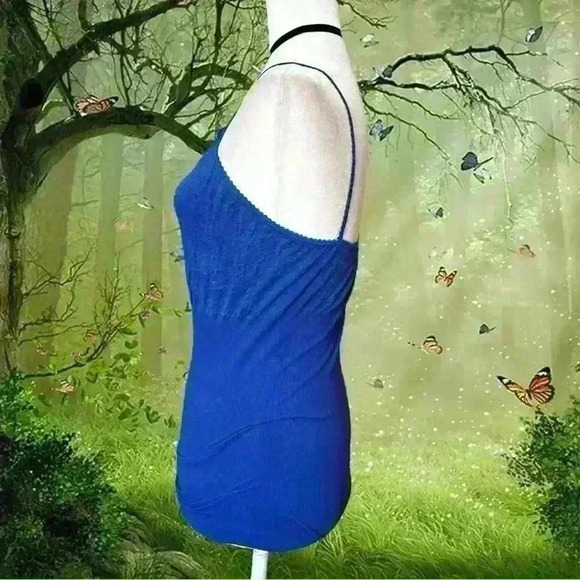 Y2k Bluberry Bue Express Camisole Size M/L - Picture 4 of 8
